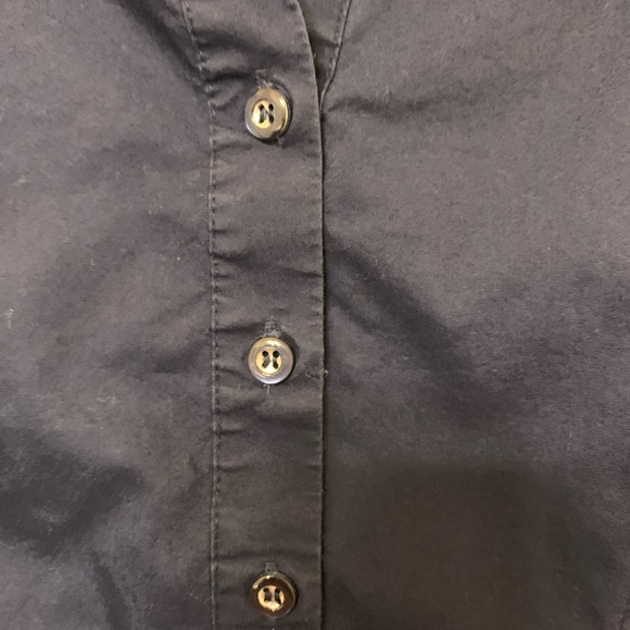 New York and Company Pink RUCHED-FRONT MADISON SHIRT - Picture 2 of 3